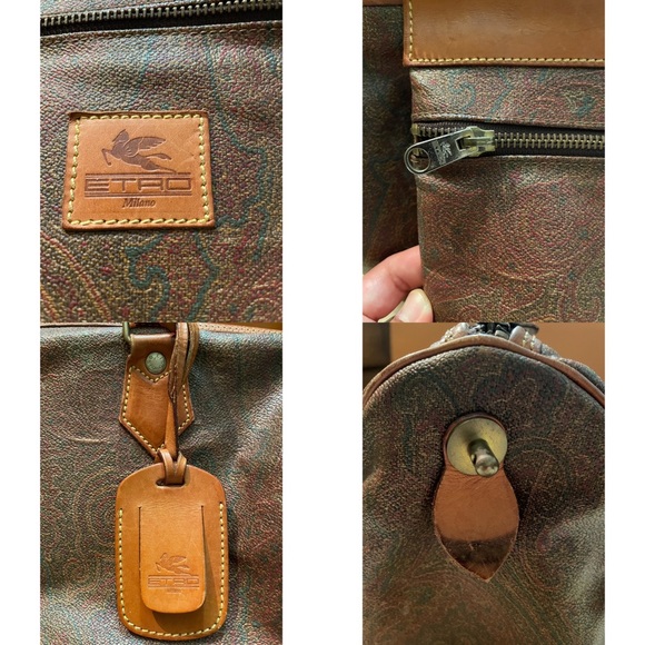 Etro Paisley Boston Bag. - Picture 8 of 16